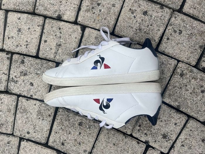 Sneakers blanche Le Coq Sportif taille 37 - photo numéro 4