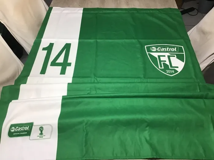 Grande serviette castrol vintage - photo numéro 4