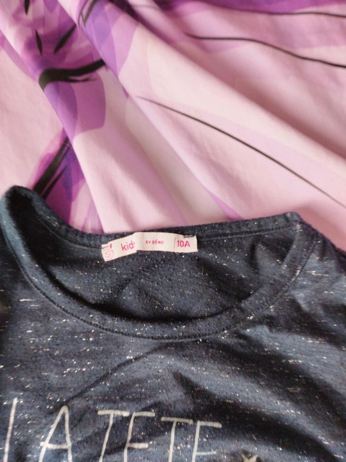 Maillot manches longues fille 10 ans - photo numéro 2