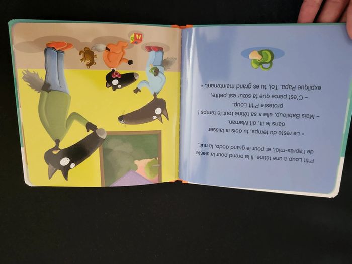 Livre p'tit loup n'a plus besoin de tétine auzou - photo numéro 8