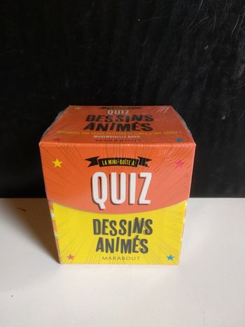 Jeu La mini boîte à quiz dessins animés neuf