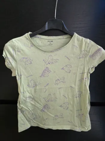 Tee-shirt vert Kiabi