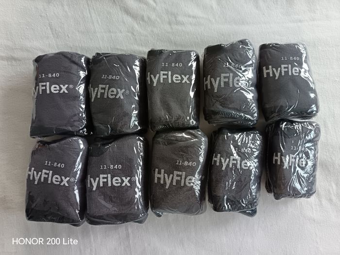 Lot de 10 paires de gants Ansell HyFlex 11-840