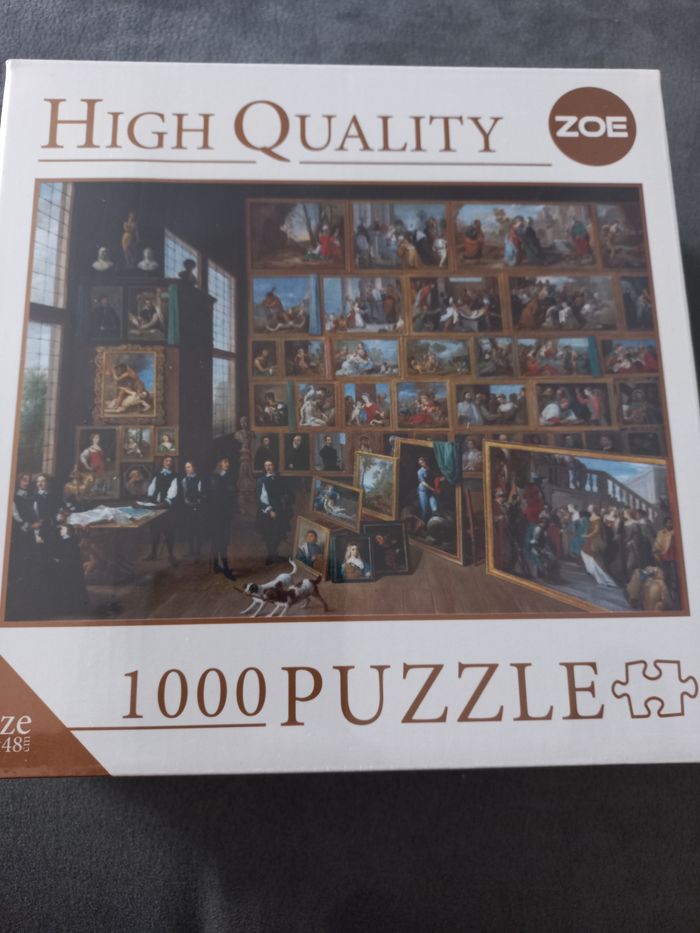 Puzzle 1000 pièces high quality Zoé leopold William