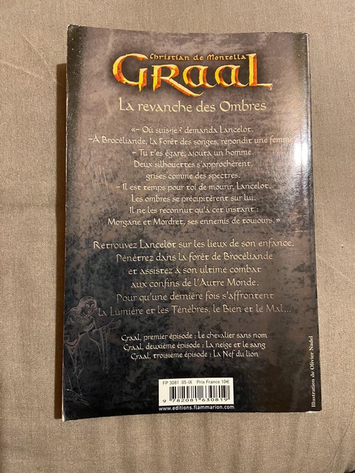 Livre Graal la revanche des ombres - photo numéro 2