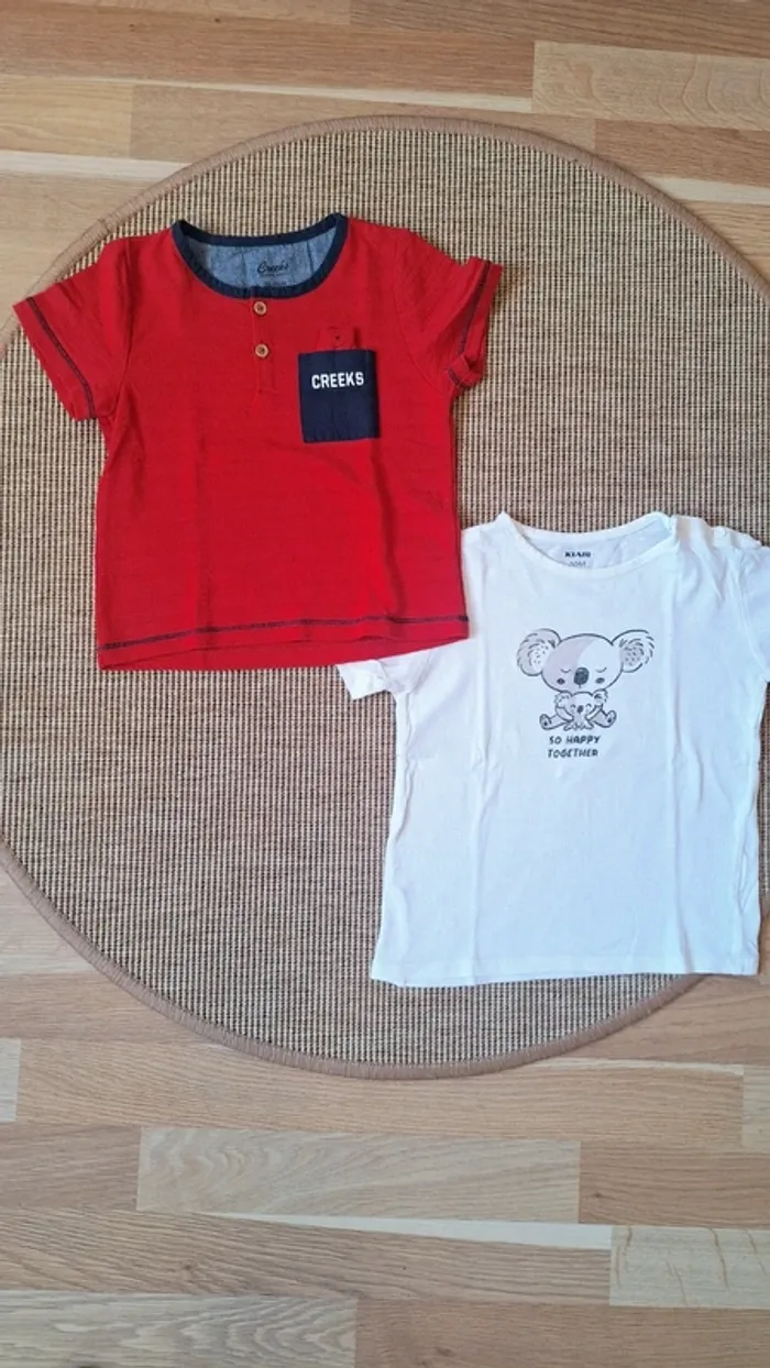 Lot de tee-shirts garçon en 3 ans - photo numéro 3