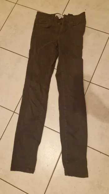 Jeans femme marron taille 34 marque logg très bon etat