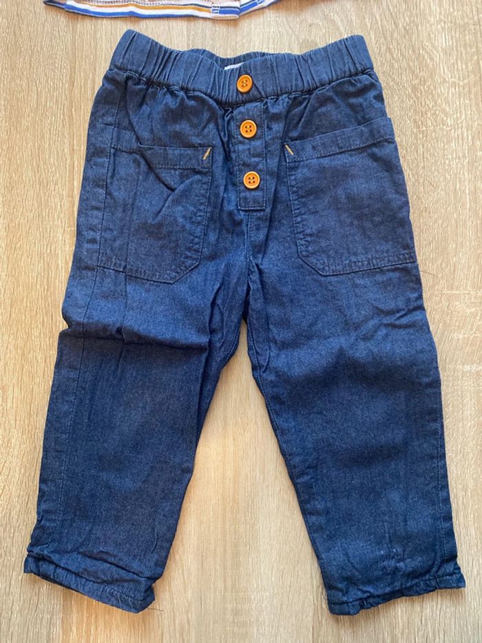 Ensemble t-shirt pantalon Sucré d’orge 12 mois - photo numéro 2