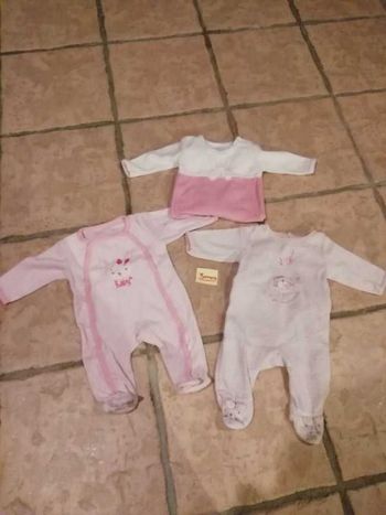 lot de 3 pyjamas
