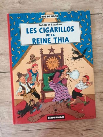 Bande  dessinée  Les  aventures  de Johan  et  Stephan