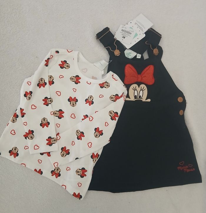 Ensemble neuf Minnie 18-24 mois