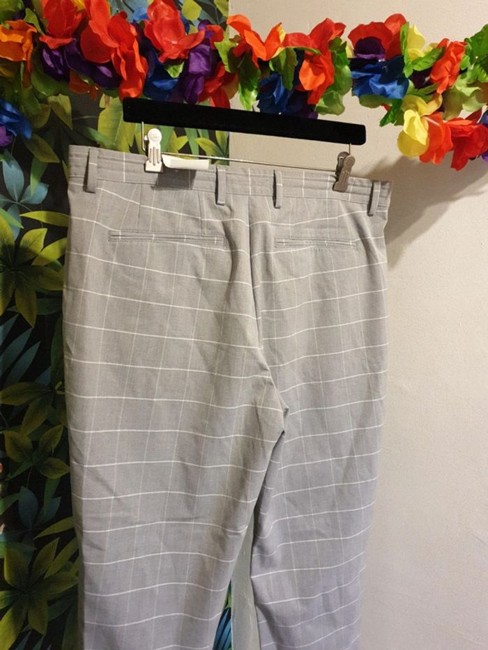 Pantalon à carreaux be normal - photo numéro 5