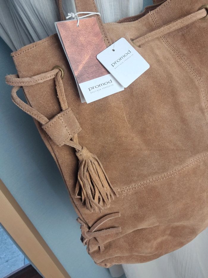 Promod sac à main cabas en cuir neuf - photo numéro 3