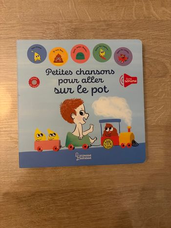 Livre musical : Petites chansons pour aller sur le pot