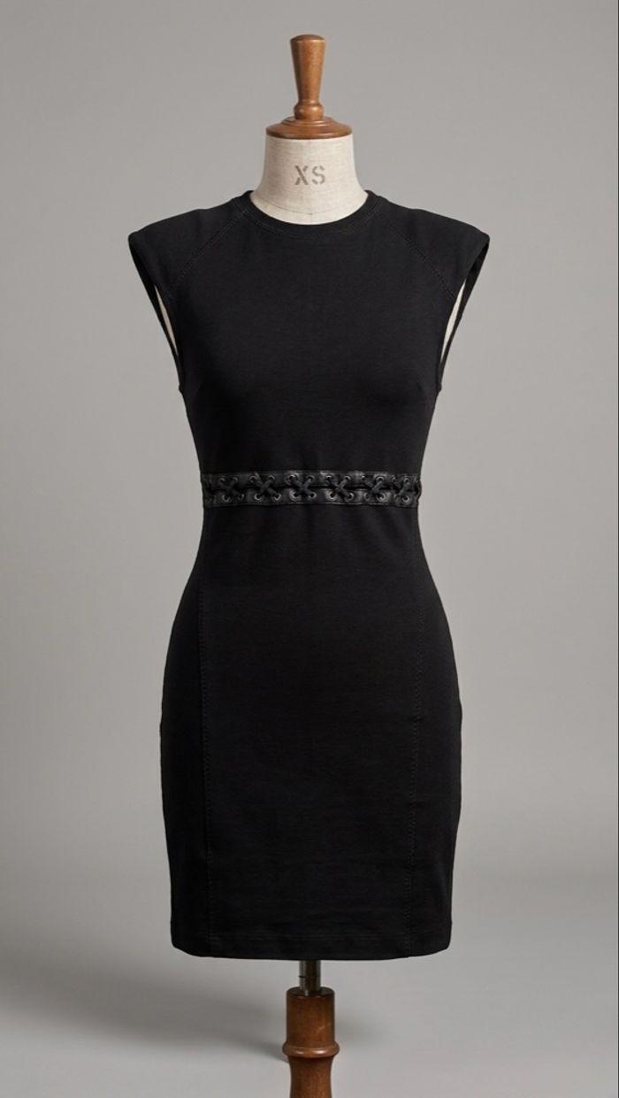 DIESEL - Robe courte sans manches - Taille XS - Noir - photo numéro 1