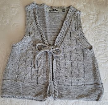 Gilet sans manche gris Tape à l'oeil