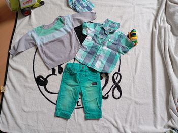 Ensemble 4 pièces pik ouic 6 mois