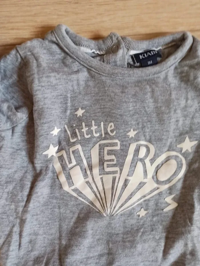 Ensemble salopette t-shirt manches longues et brassiere - photo numéro 7