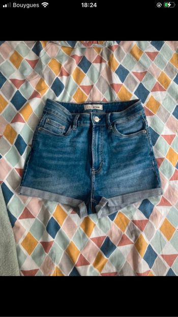 Short en jean