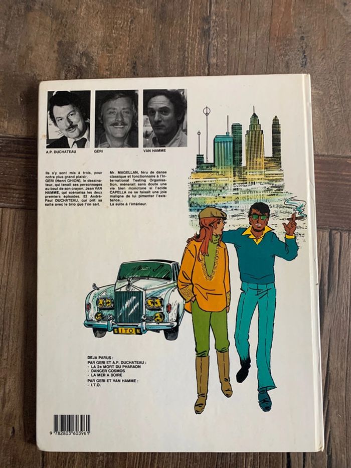 BD 1983 - Mr magella I T O - ito lombard - photo numéro 7
