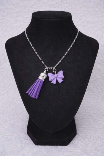 Collier pendentif fantaisie 