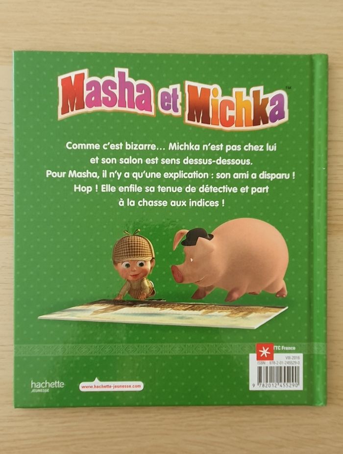 Livre Masha & Michka "Masha mène l'enquête" - photo numéro 2