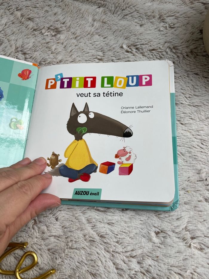 Livre - P’tit loup veux sa tétine - photo numéro 3