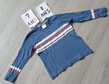 Maillot t-shirt manches longues 122/128 7/8ans