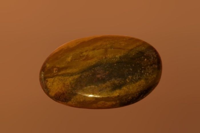 Pierre Naturelle jaspe une variété de calcédoine de Madagascar neuf 68g - photo numéro 4