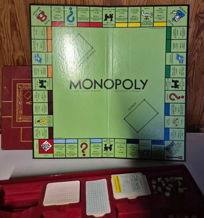 Ancien monopoly édition de luxe miro company 1961 - photo numéro 6