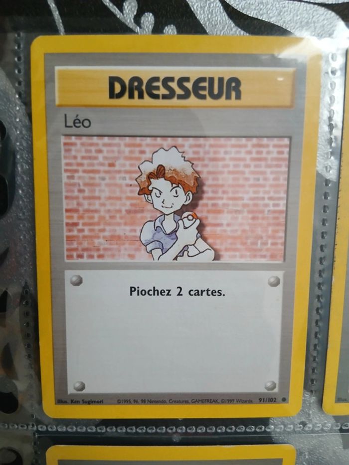 📌 Pokémon - Set de Base - Lot de 4 cartes - photo numéro 2