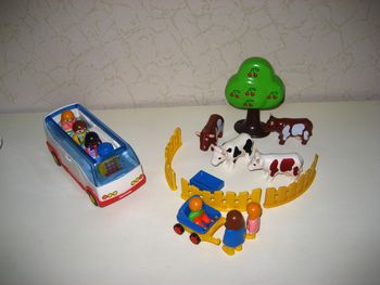 lot playmobil 123