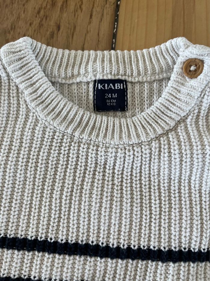 👶 Pull garçon – Kiabi – 24 mois - photo numéro 3