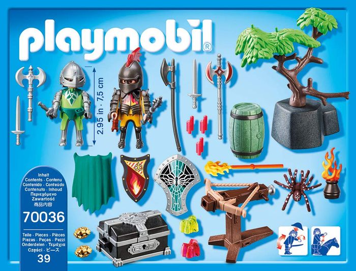 PLAYMOBIL 70036 StarterPack Duel de Chevaliers - photo numéro 2