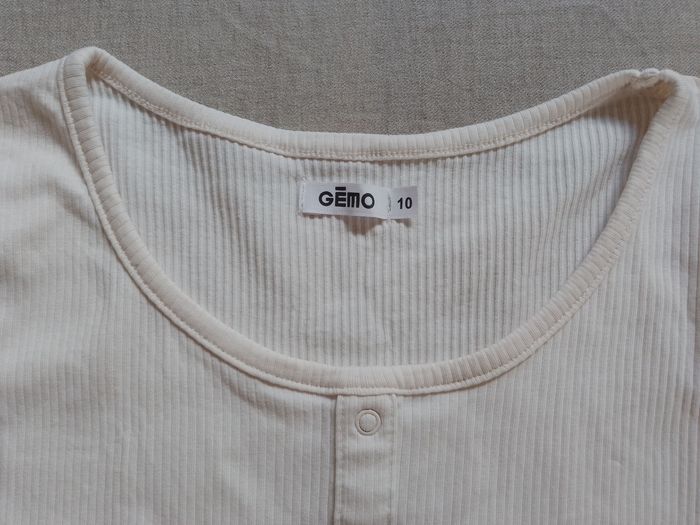 Tee-shirt fille 10 ans Gémo - photo numéro 3