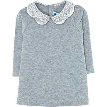 Robe à manches longues 12 mois en coton et élasthanne Jacadi