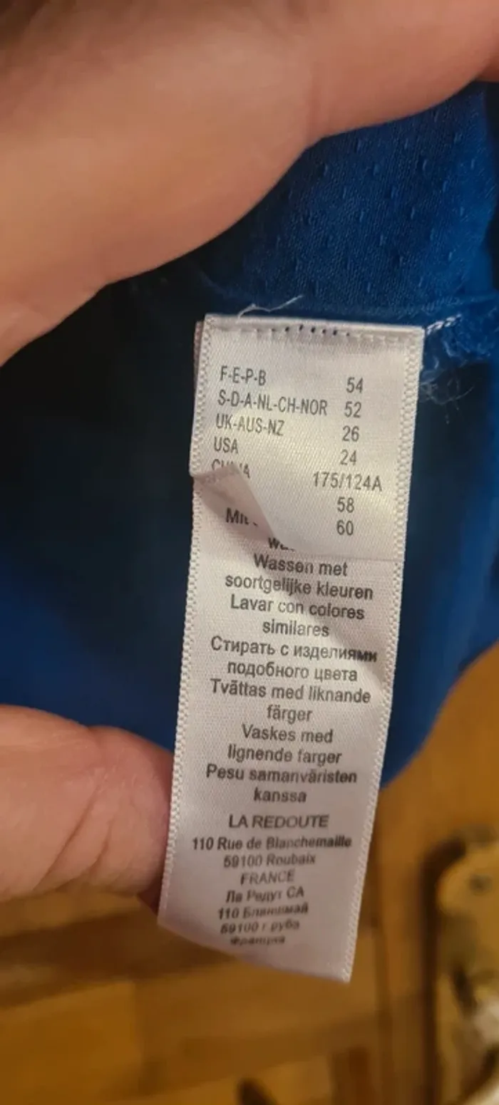 Blouse bleu Castaluna - photo numéro 6