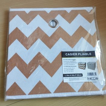 Casier pliable tissu intissé Neuf 
