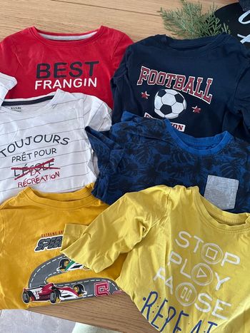 5 Tshirt Kiabi 5 ans