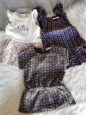 Lot de 3 robes d'été