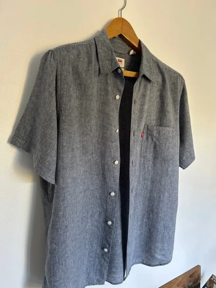 Levi’s chemise Lin / coton - photo numéro 2