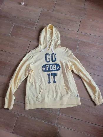 Sweat à capuche - Jaune pastel - Domyos