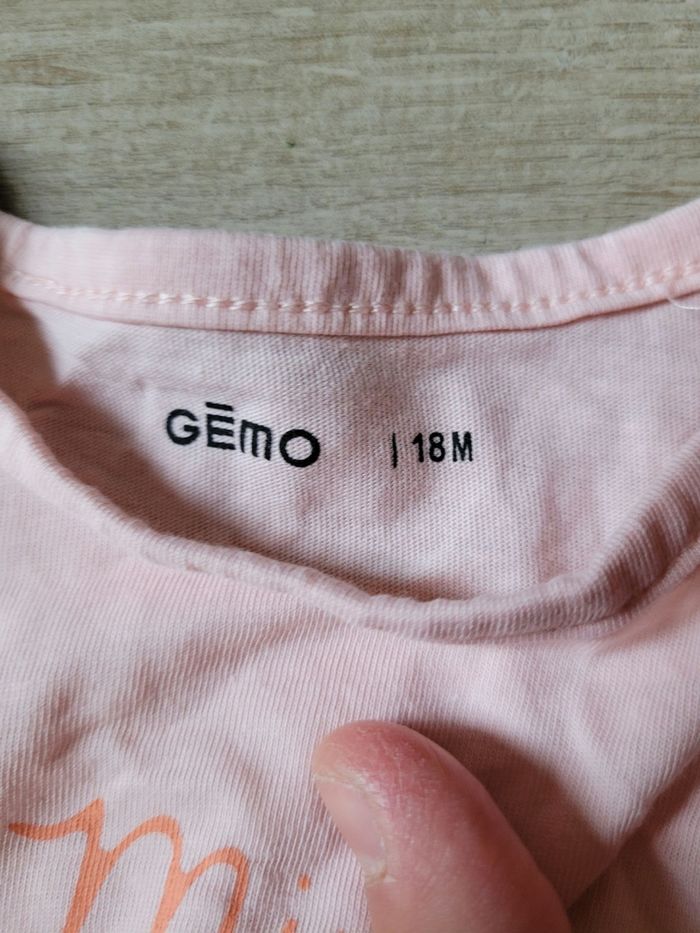 Lot de 2 t-shirts manches longues taille 18 mois - photo numéro 5