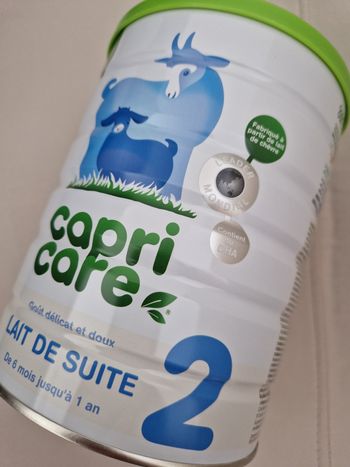 Lait Capri Care 2eme age 