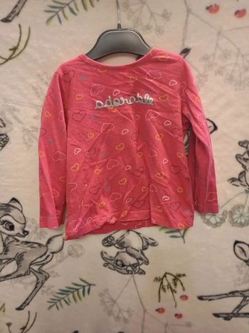 Haut manche longue mot d'enfants 24 mois