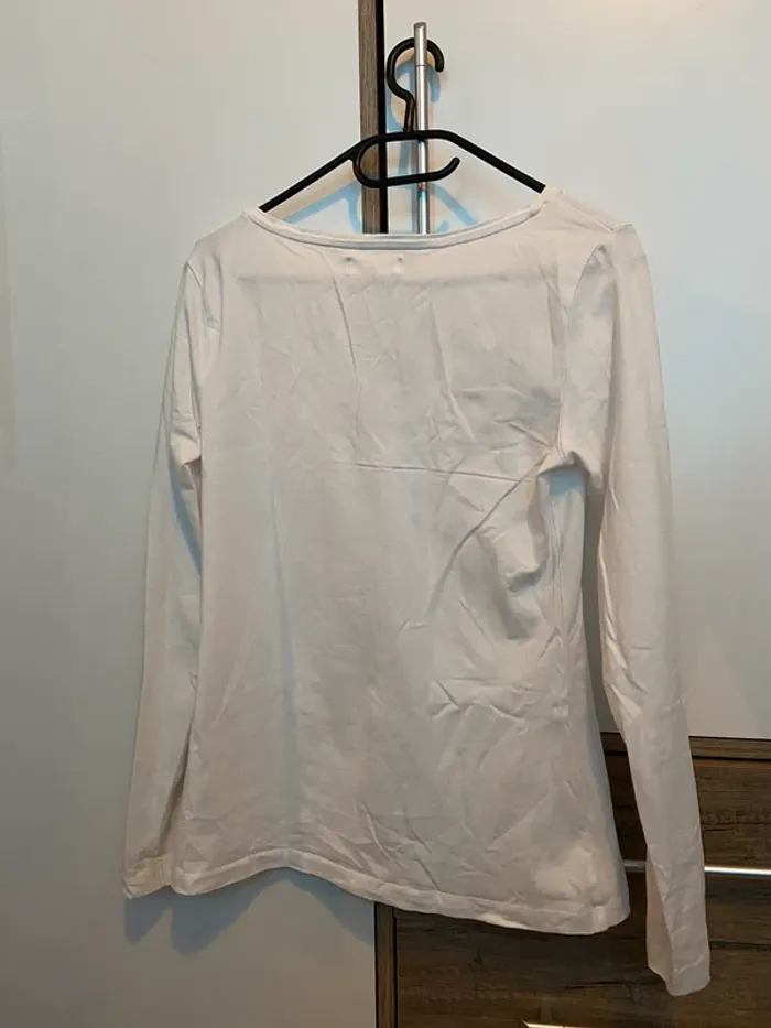Pull blanc - photo numéro 2