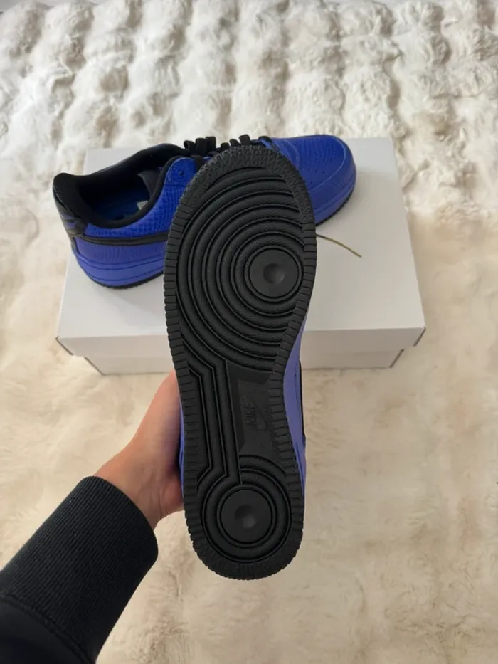 Chaussures Nike Air Force 1 Low Protro Kobe Bryant x FC Barcelona Persian Violet - photo numéro 8