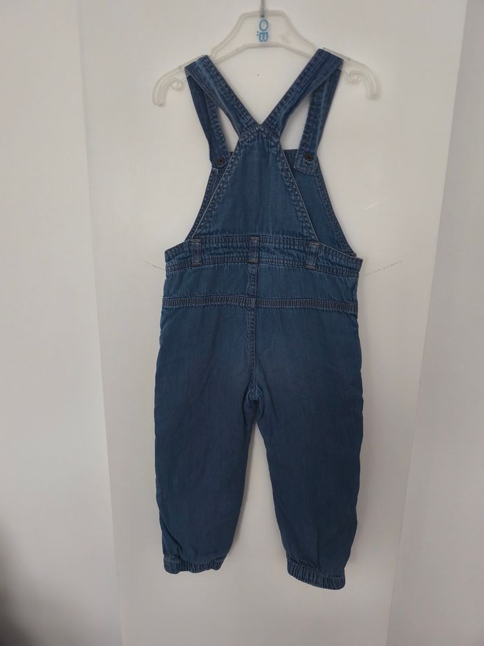 Salopette souple effet jean denim - photo numéro 2