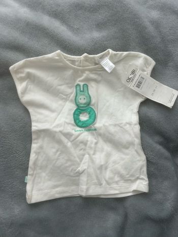 T shirt manche longue bébé fille 3 mois orchestra neuf 