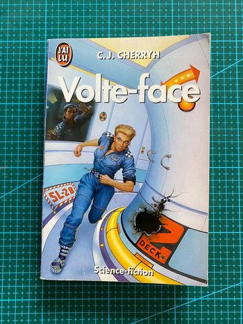 Roman scifi vintage - Volte Face - Cherryh littérature science fiction classique
